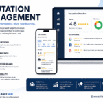online reputation management dashboard for businesses